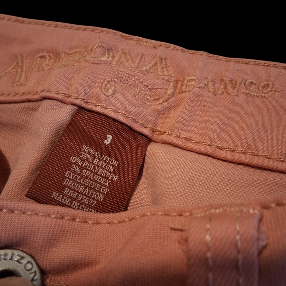 Arizona | Blush Pink | Jegging Skinny Pants | Stretch Denim | Size 3 - Picture 4 of 5